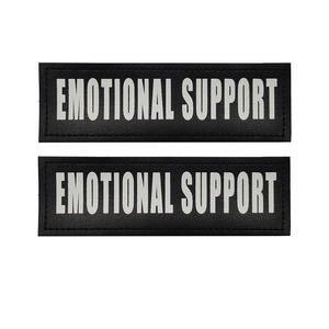 ナイトライトアイアンオンフェルトPU環境にやさしい手作り動物ベストカラーバッジサービス犬トレーニング中 - Product Image 3