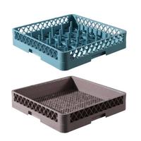 Panier à vaisselle commercial SUNMAX / Panier à gobelets en plastique durable non pliable / Étagère de rangement de cuisine pour verres en fil de fer