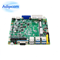 Motherboard Industri Intel N97 3.6GHz Dual Gigabit LAN RS232 COM VGA Dual Display M.2 NVMe SATA 3.0 Nano Motherboard