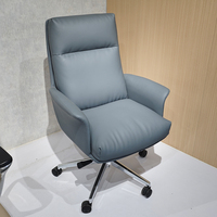 Hochwertige moderne Design Büros tühle Leder Executive Luxus Boss Pu Leder Bürostuhl