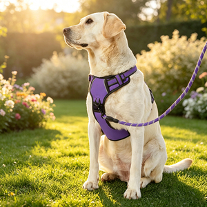 Reflective <b>Pet</b> Dog <b>Harness</b> with Leash for Small Large Dogs Outdoor Training Walking No Pull Adjustable <b>Pet</b> Leash Vest <b>Harness</b> - Product Image 6