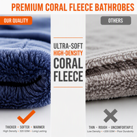 Ensemble de serviettes en velours corail personnalisé, emballage cadeau haut de gamme, serviettes de bain en microfibre douces avec élégant sac cadeau