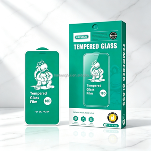 Protector de Pantalla de Vidrio Templado con Pegamento Completo 18D para REALME <span class=keywords><strong>C11</strong></span> 2021 C21Y C33 C51 C51S C53 C55 C63 V60, Pantallas Curvas de Smartphones - Product Image 2