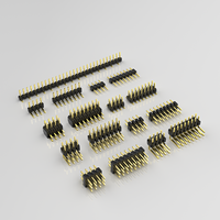 Connecteur à broches en laiton de 2,00 mm PZ200-2-06-W-2.0, double rangée, pas de 2,0 mm, prise à angle droit, boîtier en nylon, pour carte de circuit imprimé (PCB)