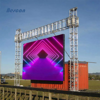 Écran LED mobile d'affichage vidéo extérieur étanche BESCAN en promotion – Panneaux à pas de pixel P3.9 P4.81 pour location