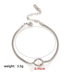 Ingrosso <span class=keywords><strong>nodo</strong></span> infinito regali di san valentino <span class=keywords><strong>nodo</strong></span> <span class=keywords><strong>amore</strong></span> catena di serpente collane braccialetti - Product Image 6
