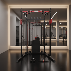 Machine multifonctionnelle de <span class=keywords><strong>musculation</strong></span> de haute qualité avec <span class=keywords><strong>poulie</strong></span> double réglable et Smith Machine pour l'entraînement en salle de sport - Product Image 1