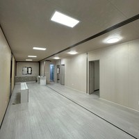 Bâtiments en structure acier préfabriqués extensibles de 20 et 40 pieds, faciles à assembler, à faible coût, pour maisons en verre (Casa De Vidrio Prefabricada)