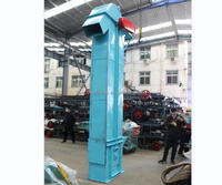 Élévateur à godets vertical en acier inoxydable, équipement de transport vertical pour céréales et poudres
