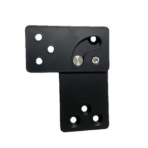 Cold Rolled Steel Furniture Connector 74x94mm Folding <b>Desk</b> Hardware Industrial Design Multi Functional Joint - Product Image 2