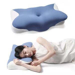 Thấp moq giường ngủ đường viền bên ngủ chống ngáy cổ tử cung chỉnh hình bộ nhớ bọt gối - Product Image 1