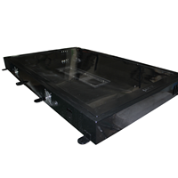 Gabinete de Monitoreo para Piso de Fábrica, Acero Galvanizado, IP55, Resistente a Químicos, Ventana de Visualización de Vidrio Templado, Recubrimiento en Polvo, Personalizado