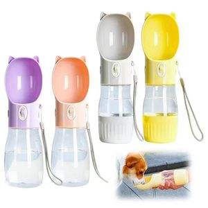 Botella de Agua para Perros, a Prueba de Fugas, Portátil, con Bebedero para Mascotas, para Paseos al Aire Libre, Viajes, Plástico de Grado Alimenticio - Product Image 6
