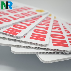 NR Customize logo <b>Plastic</b> <b>Sheet</b> for Printing Yard Sign Roc Xie - Product Image 3