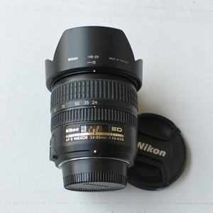 เลนส์กล้อง <span class=keywords><strong>Nikon</strong></span> DSLR มือสอง อุปกรณ์เสริมเลนส์ af-s <span class=keywords><strong>24</strong></span>-85 มิลลิเมตร F/3.5-4.5G ED VR ซูมเลนส์ - Product Image 1