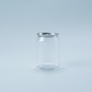 Pet nước trái cây coffic chai 250ml rõ ràng trong suốt vòng nhựa đồ uống lon với Cup - Product Image 1