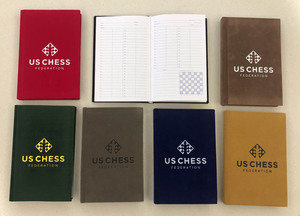 Sang trọng bìa cứng cờ vua scorebook với tùy chỉnh thiết kế in ấn SB06 - Product Image 5