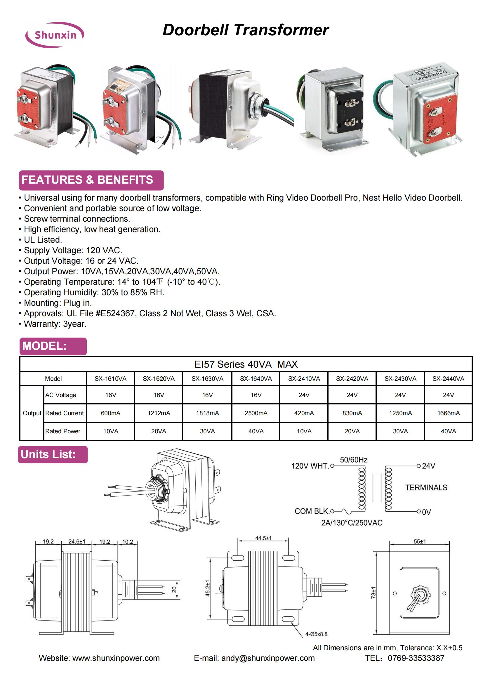 Doorbell Transformer Ring Doorbell With Existing Chime OhmKat