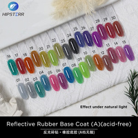 Gel dasar karet telanjang Label pribadi 3000 + warna baru 15ML Hema gratis pemoles Gel Glitter reflektif cat kuku Uv kustom pemoles Gel
