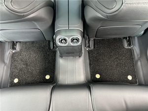 Alfombrillas de coche de rejilla de diamante bordadas personalizadas de cuero de PVC alfombrillas de coche personalizadas de colores opcionales aptas para coche <span class=keywords><strong>Audi</strong></span> - Product Image 6