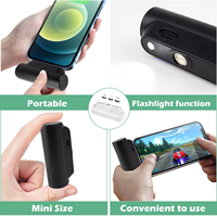 Mini batterie externe sans fil magnétique 3-en-1 personnalisée de 5000 mAh Li-Polymère 10W avec affichage LED pour utilisation en extérieur