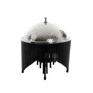 Calentador de Alimentos Metálico, Diseño Personalizado, Cazuela de Lujo, Olla Metálica Clásica y Elegante de Alta Calidad - Product Image 1