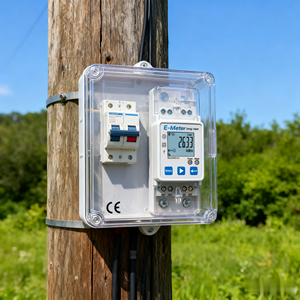 Medidor de energía monofásico 2P de gran oferta para gestión de energía <span class=keywords><strong>eléctrica</strong></span> de fábrica y monitoreo de consumo de energía - Product Image 6