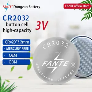 3V बटन बैटरी निर्माता CR2025 CR2032 CR2016 बटन बैटरी लिथियम सिक्का सेल ब्रांडेड घड़ी बैटरी के लिए 3v CR श्रृंखला