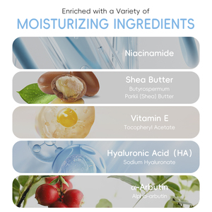 LAIKOU молочный светящийся OEM набор по индивидуальному заказу синий уход за кожей продукты Сияющий крем для глаз дропшиппинг - Product Image 2