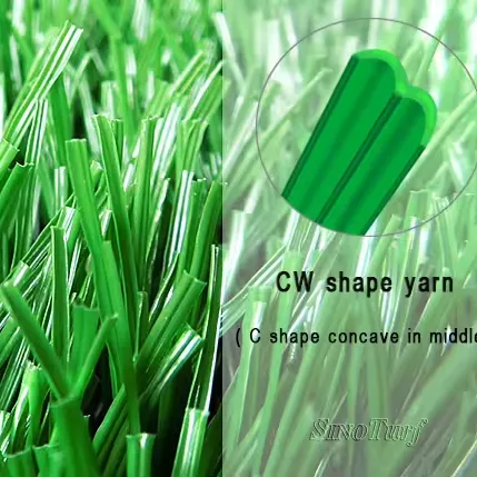 11000 di colore verde Dtex calcio erba artificiale, calcio futsal erba per il campo di allenamento