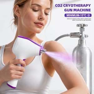 Pistola Criogénica <span class=keywords><strong>de</strong></span> CO2 Portátil -15 ℃   Dispositivo <span class=keywords><strong>de</strong></span> Crioterapia para Alivio del Dolor No Invasivo, Recuperación Muscular, Terapia <span class=keywords><strong>de</strong></span> Frío en Aerosol, Recuperación <span class=keywords><strong>de</strong></span> Lesiones Deportivas - Product Image 3