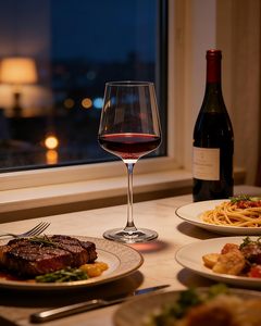 Verres à <span class=keywords><strong>vin</strong></span> en cristal <span class=keywords><strong>de</strong></span> qualité supérieure, 24 oz, design moderne, légers, réutilisables, style Bordeaux, excellent cadeau pour Noël et les mariages - Product Image 3