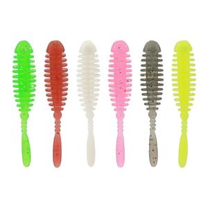 เหยื่อตกปลาแบบนิ่มชนิดเกลียว 6 ชิ้น สำหรับตกปลาแบสและปลาแมนดารินในบ่อเพาะเลี้ยงเชิงพาณิชย์ - Product Image 1