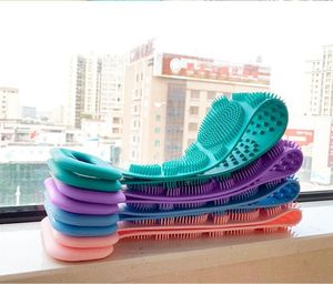 Darklight Dbj001 Bath Shower Silicone Body <b>Brush</b> & Belt Exfoliating <b>Scrub</b> Sponge Set for Promotional Use - Product Image 5