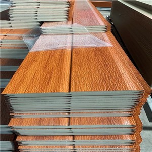 Tôles <span class=keywords><strong>de</strong></span> toiture sandwich en polyuréthane haute densité, panneaux <span class=keywords><strong>de</strong></span> toiture métalliques isolés écologiques, murs extérieurs ignifuges - Product Image 2
