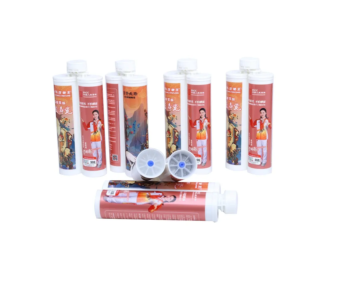 HANCIWANG Eco-friendly Two component 400MLWaterproof Polyurea Tile Grout Ceramic Tile Seam Glue Joint Adhesive