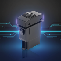 Interrupteur à bascule personnalisé pour tracteur WG9X25581024 avec indicateur LED pour lève-vitre, treuil et clignotant, pour camions lourds
