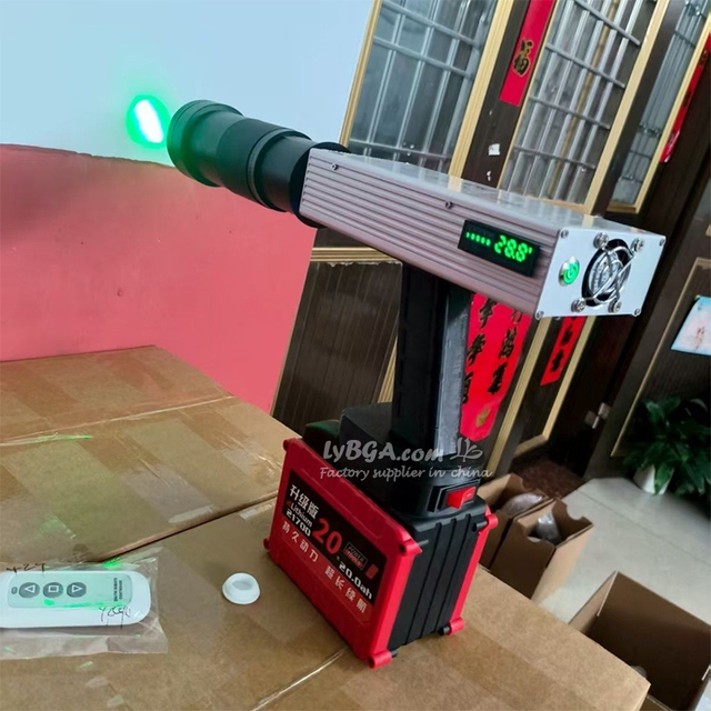 Laser Obstacle Clearing Machine Remote Ignition 400W/500W Detachable Handheld Long-Range Laser Igniter Raycus Pump 90M Assisted