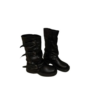 2024 Vente Chaude <span class=keywords><strong>Bottes</strong></span> <span class=keywords><strong>Western</strong></span> <span class=keywords><strong>Femme</strong></span> à Revers Pliable, Talon Carré Épais, Style Drapé, Mollet Empilé, Cavalier, Vente en Gros - Product Image 5