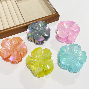 أزياء جديدة من Yililiibei جديدة بألوان جديدة وحلوة صغيرة وعالية الجودة من تصميم هاواي البلاستيكي للعطلات للسيدات - Product Image 2