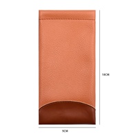Bestpackaging sac de lunettes de soleil en cuir souple pochette à lunettes portable logo personnalisé sac organisateur de lunettes