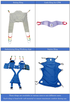 Système de suspension avancé CL100 avec verrouillage automatique de la position et mode de suivi, construction métallique pour les soins à domicile et la thérapie sécurisée