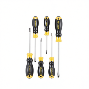 Jeu de tournevis Stanley Cushion Grip, 6 pièces, pointe magnétique, standard et Phillips - Product Image 2