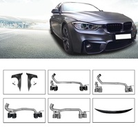 Kits de pare-chocs avant et arrière pour voiture F30 F35, mise à niveau style M3, ailes, capot, kits de carrosserie complets pour BMW Série 3 F30 F35 2012-2019