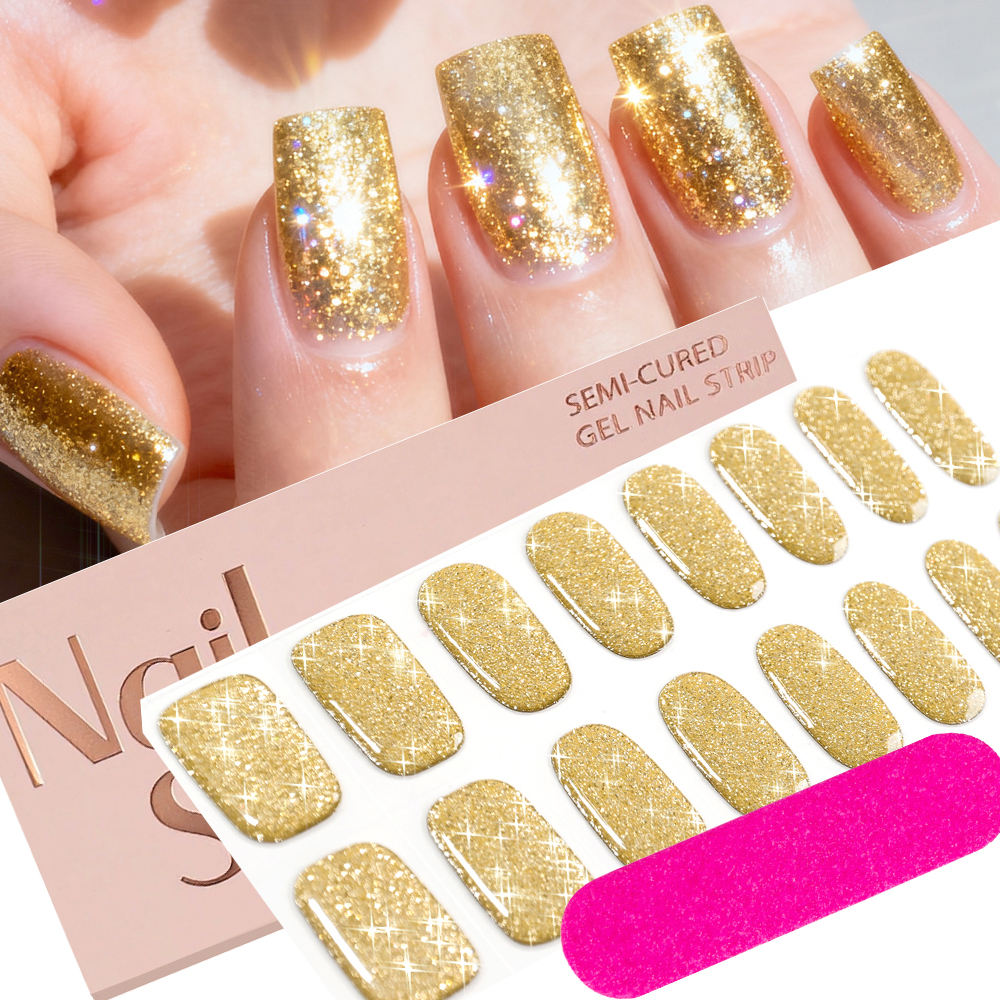 NJK-000101-F28 Gold Glitter