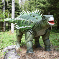 Dragon d'Halloween animatronique effrayant à mouvement activé par le son, idéal pour les effets de peur, à vendre