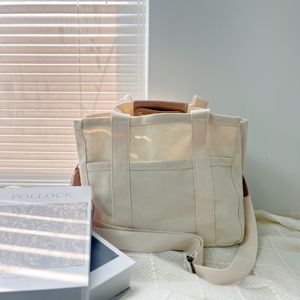 Bolsa de Tela de Algodón Ecológica al por Mayor, con Logotipo Personalizado, Mediana, con Múltiples Bolsillos, Reutilizable, para Compras de Mujer - Product Image 1