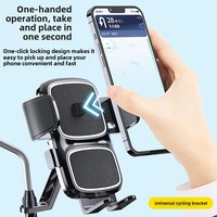 Support de Téléphone Portable Intelligent à Fixation sur Guidon de Moto Vente Chaude, Accessoire de Vélo et Bicyclette de Montagne d'Extérieur, Vente en Gros Usine