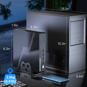 มินิพีซีเกมมิ่งแบบแยกการ์ดจอ 9Th Discrete GPU รุ่น Core I9 9900KF พร้อม RTX 3050 6G แรม 64GB DDR4  SSD 2TB WIFI6 คอมพิวเตอร์ MV9-9900KF มินิพีซีเกมมิ่ง M - Product Image 6