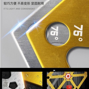 Aluminum Alloy Hexagonal Ruler Woodworking Angle Ruler for Panel Cutting Machine Table <b>Saw</b> Angle Adjustment Tool with Magnet - Product Image 4
